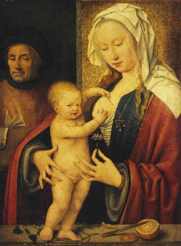 Joos van cleve The Holy Family china oil painting image